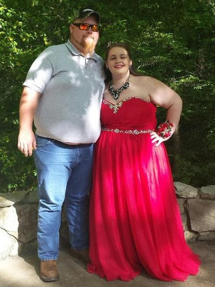 A-Line Sweetheart Sleeveless With Beading Floor-Length Chiffon Plus Size Prom Dress