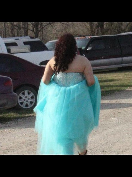 A-Line Sweetheart Sleeveless With Beading Floor-Length Tulle Plus Size Prom Dress