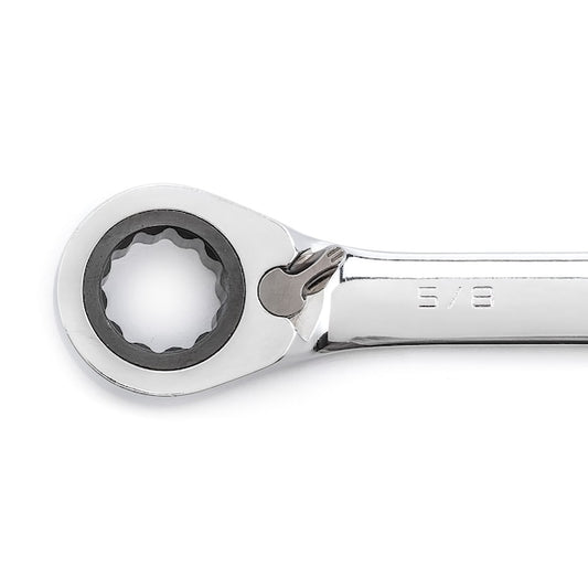 8-Piece SAE Reversible Ratcheting Wrench Set – 72-Tooth, 12-Point