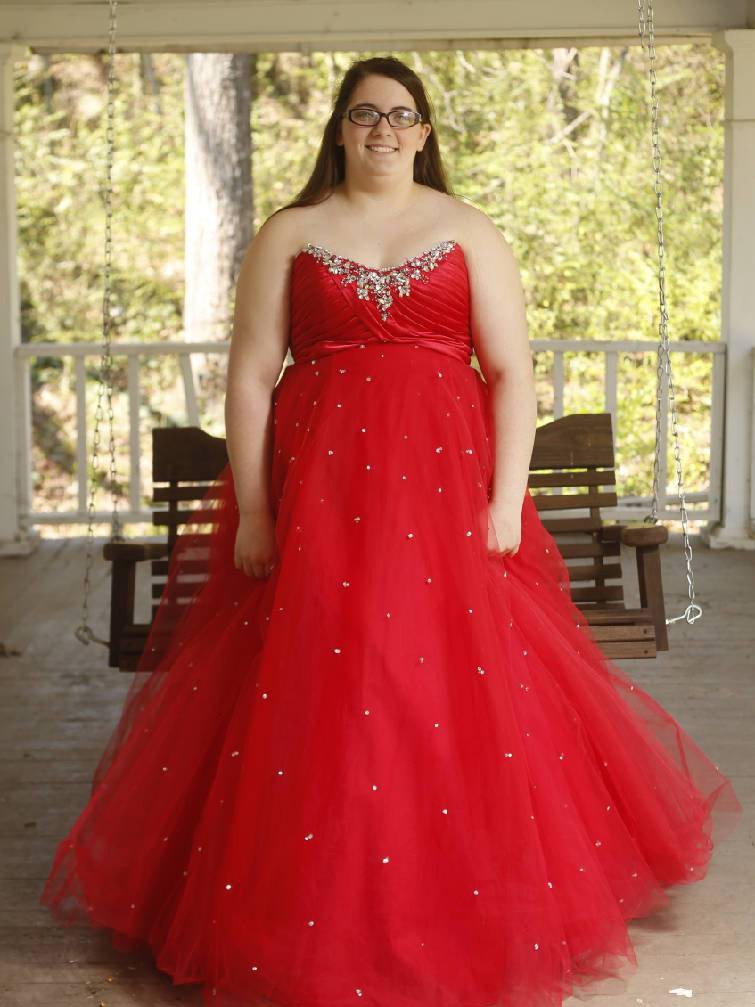 Ball Gown Sweetheart Sleeveless With Beading Floor-Length Organza Plus Size Prom Dress