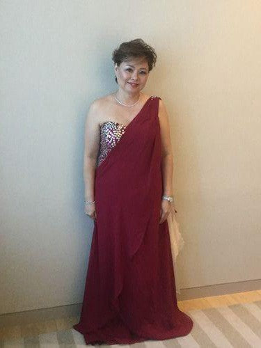 A-Line One-Shoulder Sleeveless With Beading Sweep/Brush Train Chiffon Mother of the Bride Dress