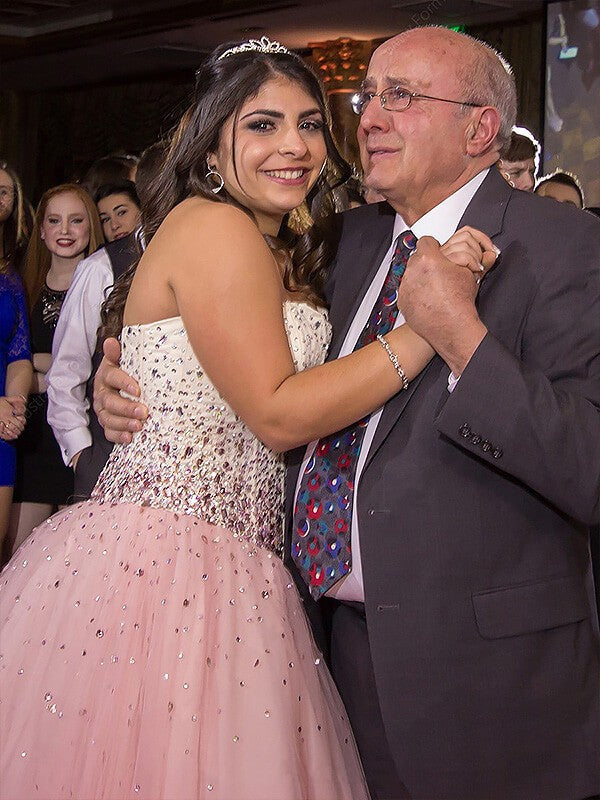 Ball Gown Tulle Sweetheart Sleeveless Floor-Length With Beading Plus Size Prom Dress